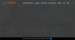 Desktop Screenshot of frankiesunshine.com